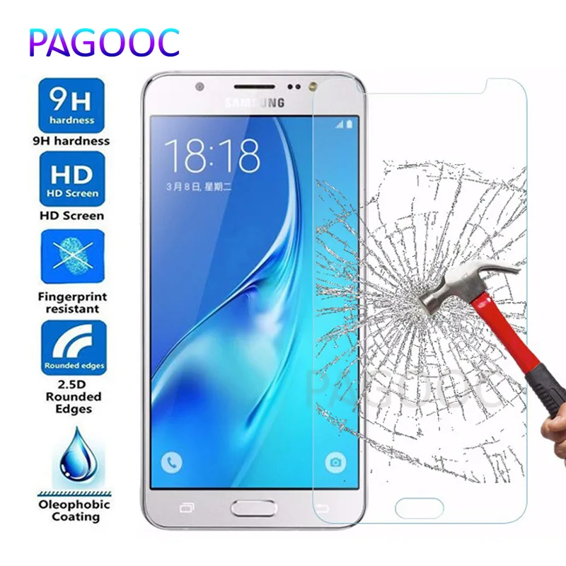 

9H Tempered Glass on the For Samsung Galaxy S6 S7 J3 J5 J7 2016 2015 2017 J330 J530 J730 Explosion Proof Screen Protective Film