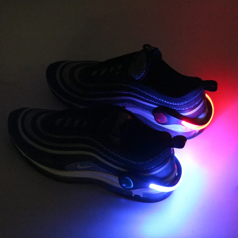 ITimo светодио дный 1 шт. светодиодный световой зажимы для обуви Детская безопасность Предупреждение свет оригинальные светильники для