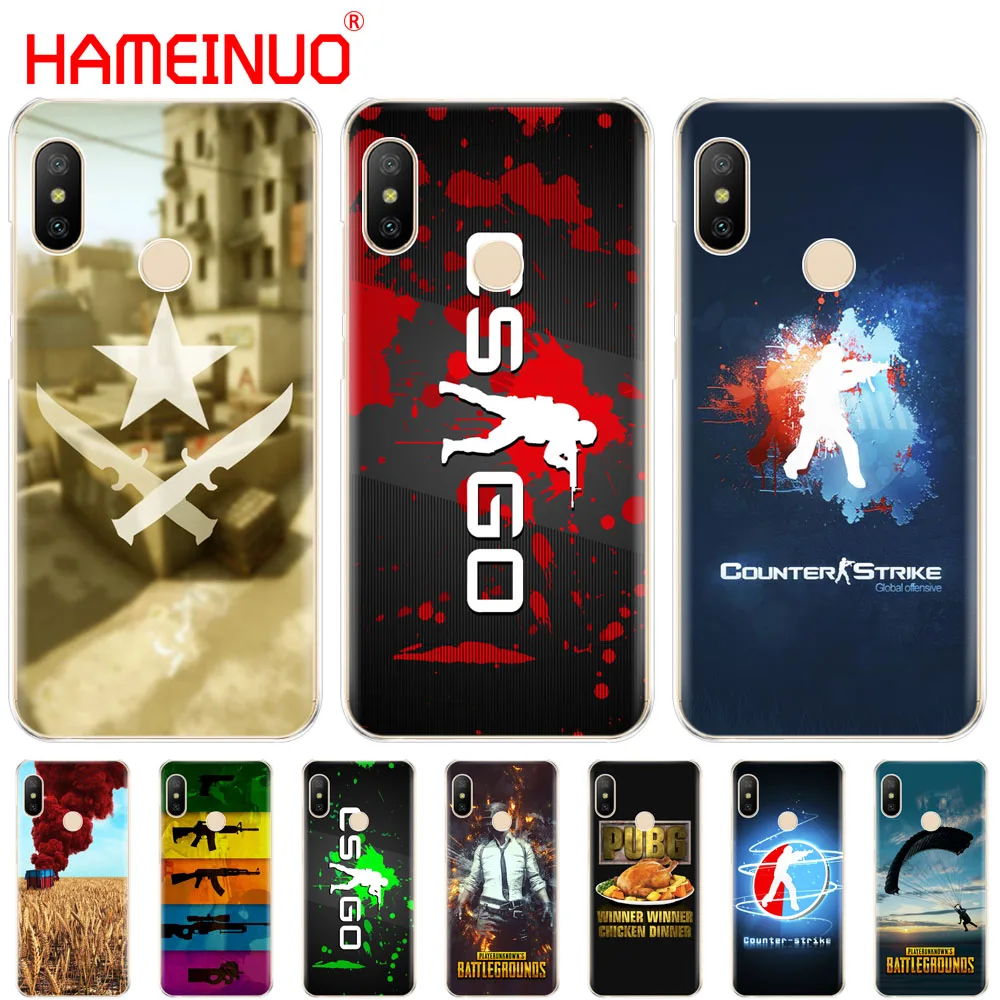 Чехол для Xiaomi Mi 8 se A2 lite redmi 6 6a pro note PRO pocophone F1 чехол s2 Counter Strike CS GO и PUBG|Бамперы| |