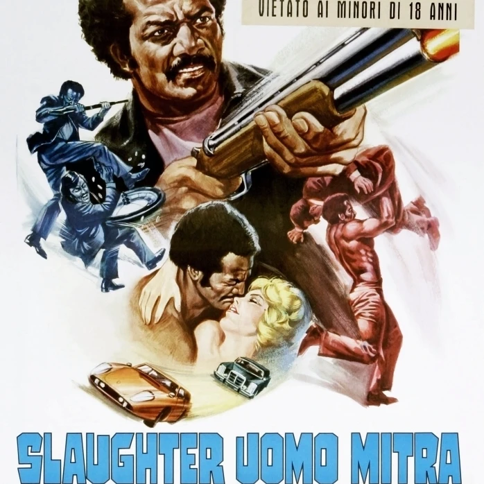 Slaughter (Aka Slaughter Uomo Mitra) Italian Poster Jim Brown Stella Stevens 1972 Movie Poster Masterprint (24 x 36)