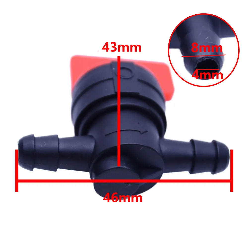 2 шт. 1/" Встроенный прямой Топливный Газ отключения запорный клапан ДЛЯ Briggs& Stratton 494768 698183 John Deere AM36141 AM107340