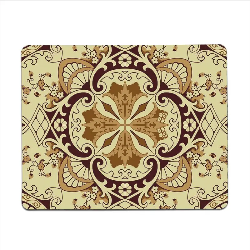 Lock Edge18x22cm Maiya высокое качество Персия декоративный узор геймерская игра коврик для мыши большой коврик для мыши клавиатуры коврик - Цвет: Lock Edge18x22cm