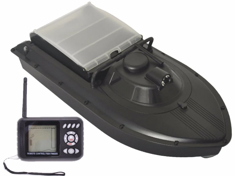 Free Bag JABO 2BD 20A/10A Water depth detecting Temperature detecting RC Fishing Bait Boat Fish finder bait boat RC Boat Gifts 4