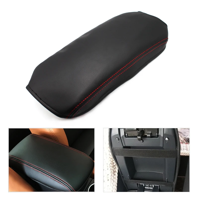 

Car Styling Microfiber Leather Protection Pad Interior Center Console Armrest Box Cover for Audi A3 2017 2018