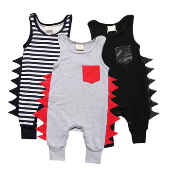 

Cartoon Newborn Baby Clothes 100%Cotton Sleeveless Toddler Baby Rompers Overalls Jumpsuit Summer 3-24 Months Infant Costume