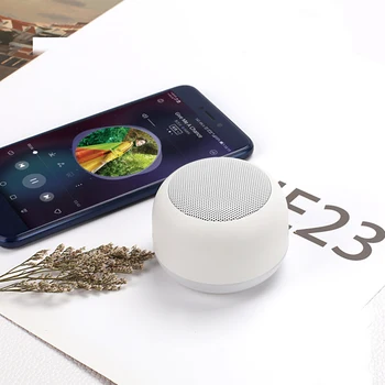 

Mini USB Bluetooth Wireless Speaker Night Light Portable With Magnetic Speaker For Family Outdoor Small Night Light Small Stereo