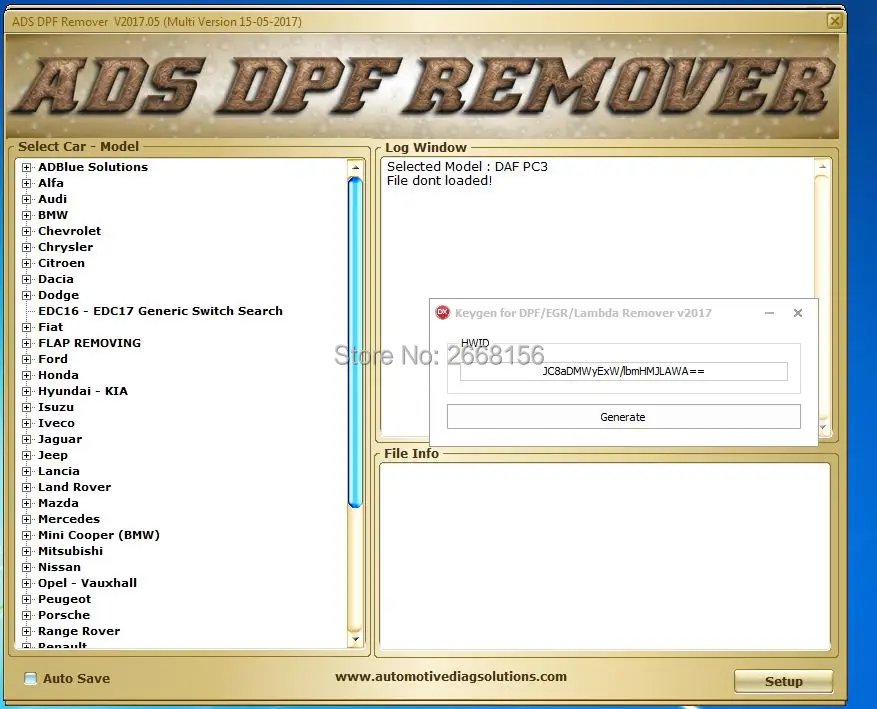 ADS DPF