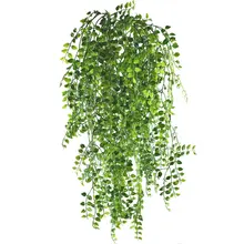 Artificial Ivy Fake Hanging Vine Plants Decor Plastic Greenery For Home Garden Wall Indoor Outdside Hanging Basket Décor