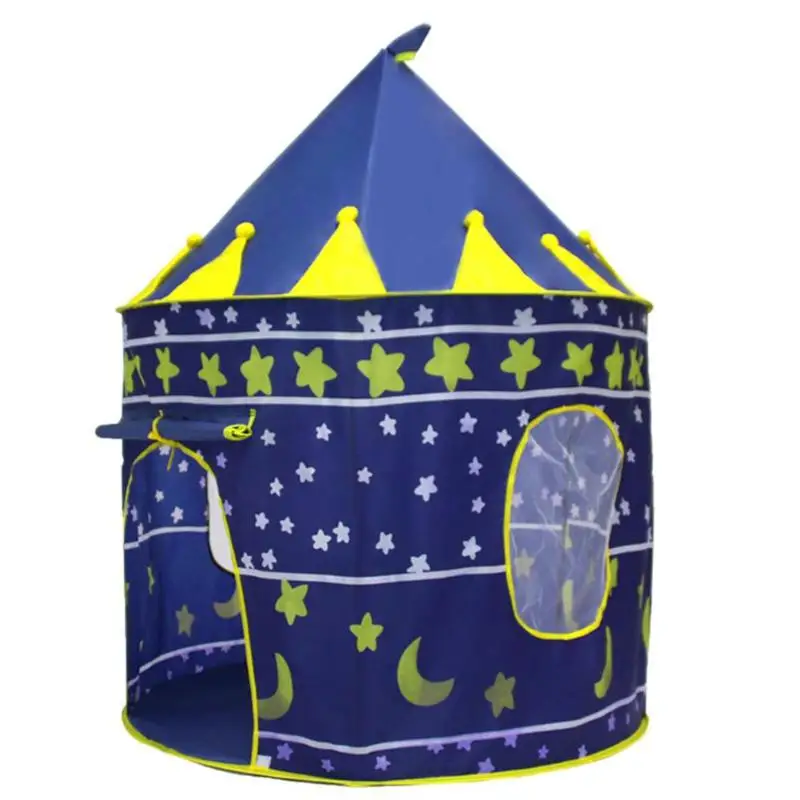 Портативная детская палатка, набор игрушек, принца, принцессы, складной детский замок, Детская игровая палатка, портативная складная палатка принцессы - Цвет: 200598.02