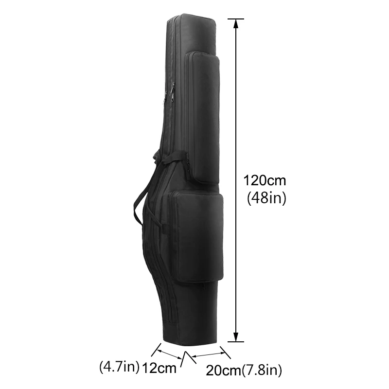 48" Tactical Dual Rifle Bag Backpack Padded Gun Carry Storage Bag Military Airsoft Gun Case Pouch for Outdoor Hunting