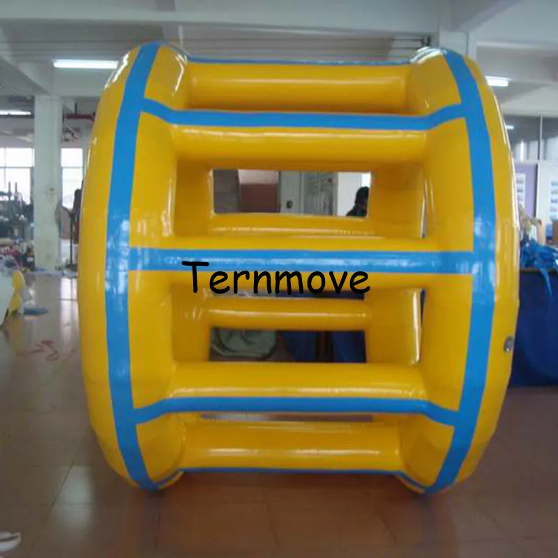 2 м Длинные надувные водные колеса водный ролик мяч для детей и взрослых для надувного аквапарка надувная водная беговая дорожка