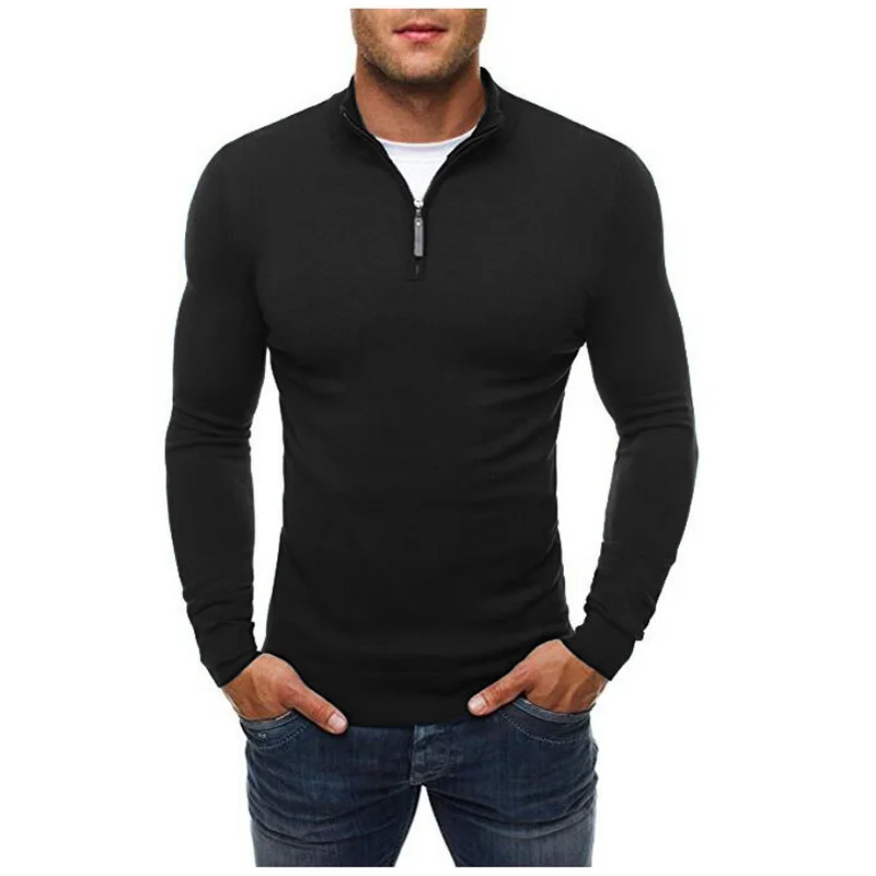 

Men'S Pullover Sweaters 2017 New Fashion Brand Casual Sweater Turtleneck Slim Fit Knitting Mens Sweaters Men Pullover Men M-XXXL
