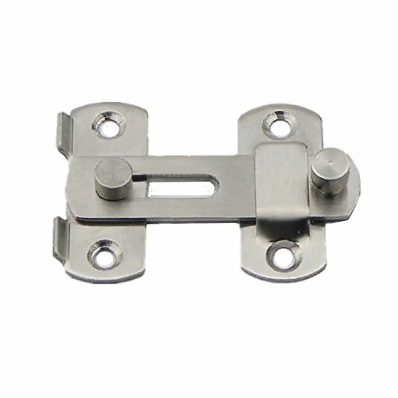 20x50x70mm Stainless Steel Home Safety Gate Door Bolt Latch Slide Lock Hardware photo