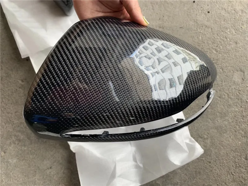 Carbon Fiber Для mercedes c Класс w205 карбоновое волокно замена двери боковое крыло зеркало Чехлы для benz W213 S w222 автомобиля Стайлинг Зеркало Крышка - Цвет: Carbon Fiber