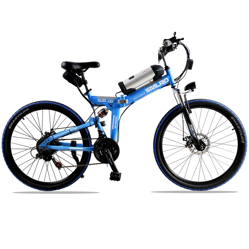 21 font b speeds b font Electric Fat Tire Bike 36 V 350 W 26 Lithium