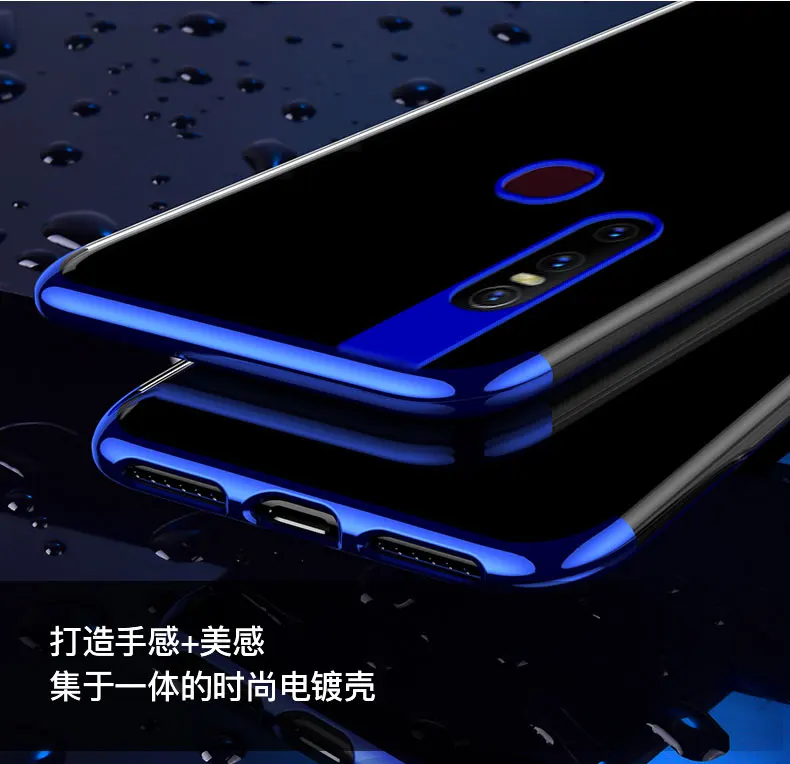 For VIVO V15 Pro Case Soft Silicone Slim plating transparent Protect Back cover case For vivo v15 v15pro full cover phone shell For VIVO V15 Pro Case Soft Silicone Slim plating transparent Protect Back cover case For vivo v15 v15pro full cover phone shell