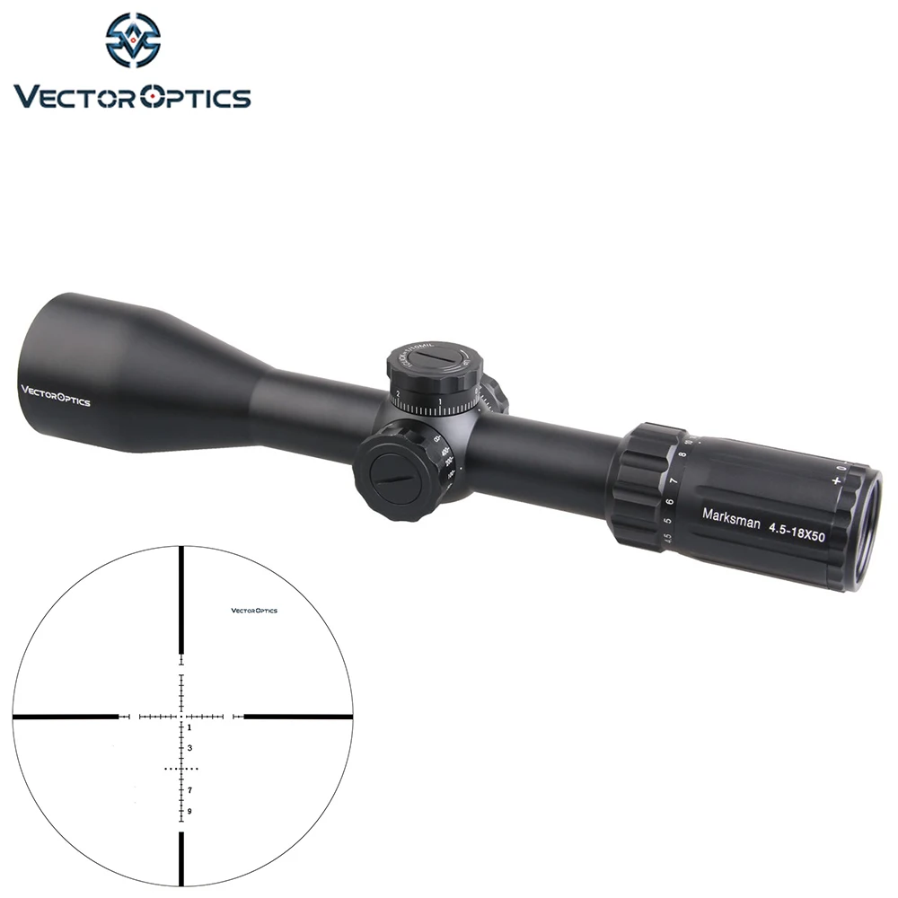 

Vector Optics Marksman 4.5-18x50 Hunting Long Eye Relief Rifle Scope Riflescope