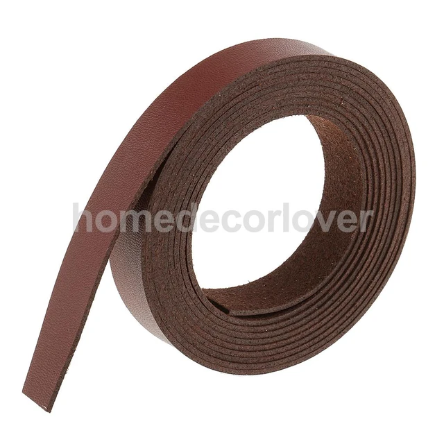 DIY Leather Strap Craft Strips for Leathercrafts Accessories Belt Handle  Black Brown DIY Chokers Necklace Bracelet Finding - AliExpress