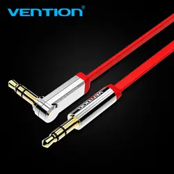 Vention 3,5 мм аудио кабель 90 градусов под прямым углом плоский разъем 3,5 мм aux кабель для iPhone автомобиля для наушников Дополнительный вход