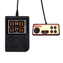 FC280 8 бит ЖК-портативная консоль Встроенный 400 классические игры не повторяющийся Ретро игровой плеер с usb зарядкой для детей