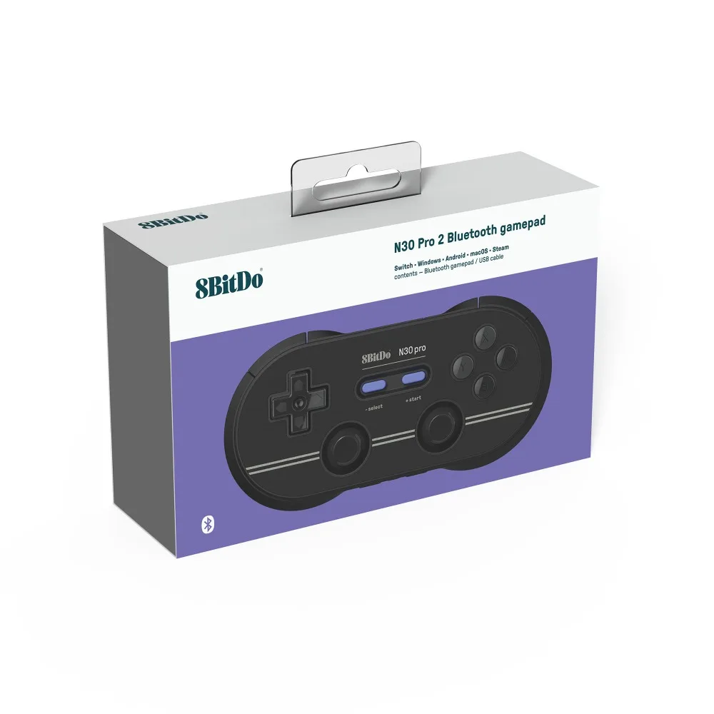 8BitDo N30 Pro2 Bluetooth геймпад беспроводной контроллер Mit джойстик Schalter для переключения пара Windows macOS Android Raspberry PI