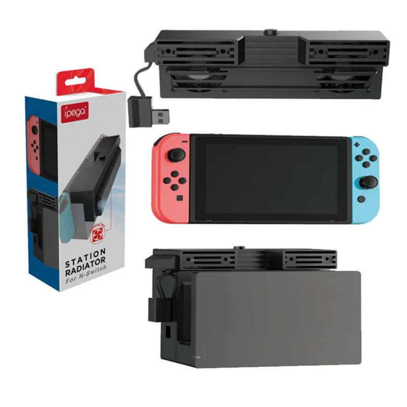

For IPEGA-9155 Switch Main Unit base cooling fan Dual Mode Dual Fan With Dustproof Back Cover For NS Switch
