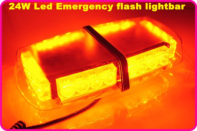 

Higher star 30cm 24W Led car warning lights,emergency lightbar,strobe light bar for police ambulance firemen lightbar,waterproof