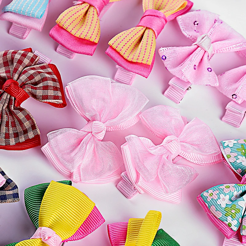 Бант для волос с зажимами Детские волосы девочек аксессуары 1 пара эксклюзивная