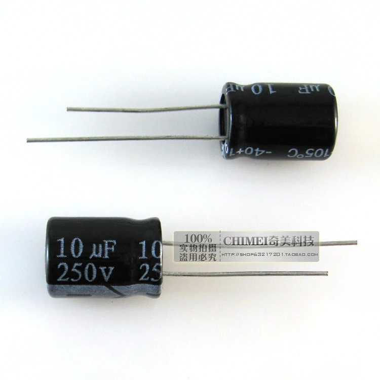 

Electrolytic capacitor 250V 10UF Volume 10X16MM Capacitor 10 * 16 mm