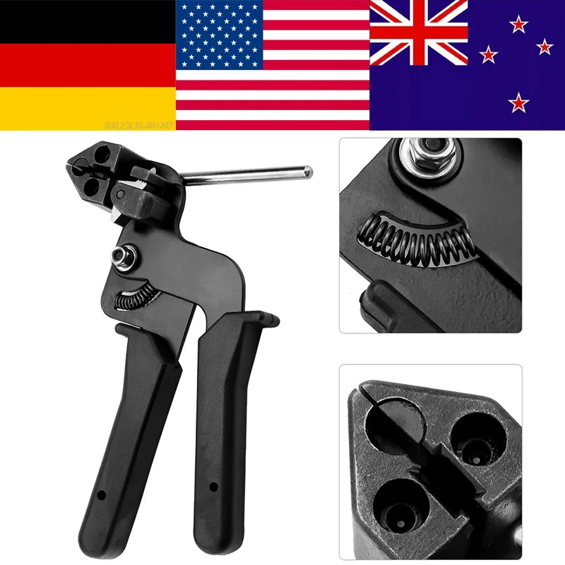

Cable tie gun for stainless steel cable tie hand cable tie fastening tool high quality cable tie tensioning tool