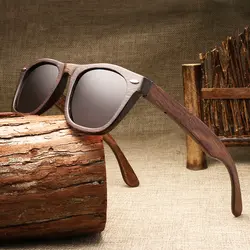 HDCRAFTER деревянные ручной работы солнцезащитные очки для женщин для мужчин/для ретро поляризационные Защита от солнца Очки 100% УФ защита Gafas de