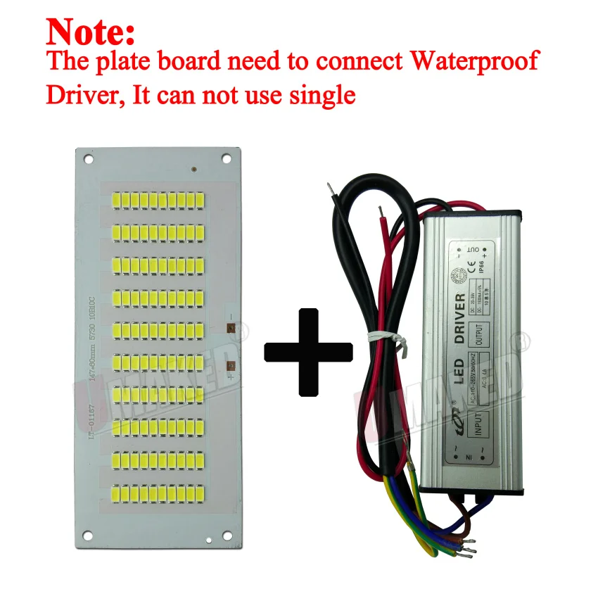 outdoor security lights with motion sensor 100W Brightness 5730/5054/ 2835 smd led PCB floodlight source,  Aluminum plate for outdoor light High luminous Flux outdoor floodlight