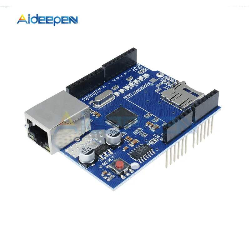 W5100 R3 Ethernet Щит Модуль W5100 R3 UNO Mega 2560 1280 328 UNR R3 W5100 Совет по развитию сети для Arduino - Цвет: W5100 A