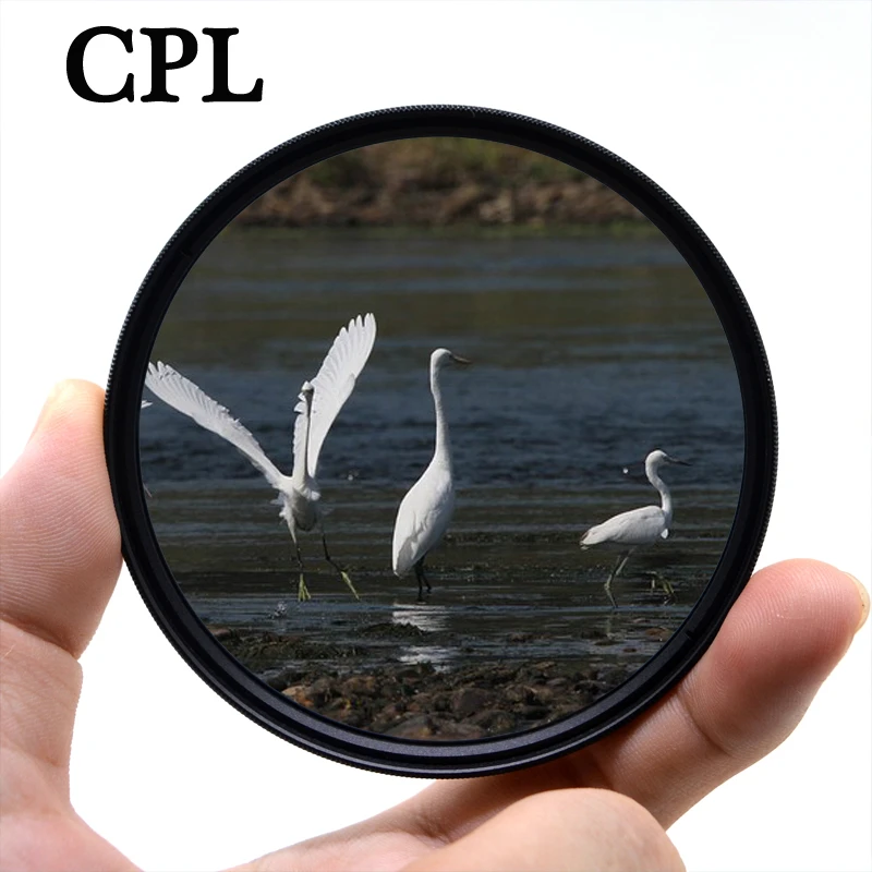 KnightX CPL polarizing Camera Lens Filter For Canon Sony Nikon d5100 18