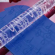 Сладкие угощения музыкальной формы подарок помадка тиснением Скалка десен выбивая Sugarcraft подарок украшения Craft ролика инструменты