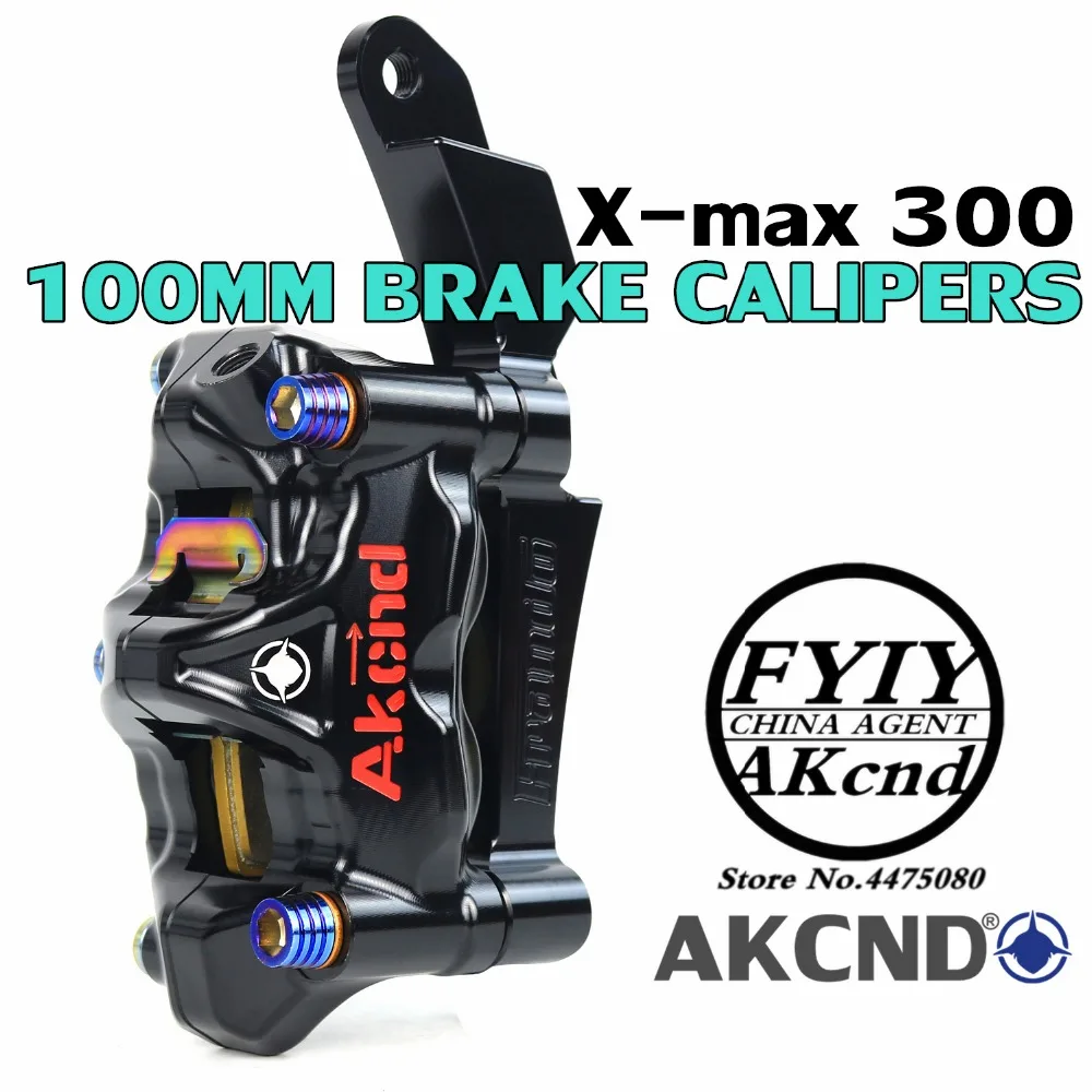 

AKCND Motorcycle Brake Caloper Bracket Adspter For Yamaha X-MAX 300 xmax 267mm and 100mm Brake Calipers