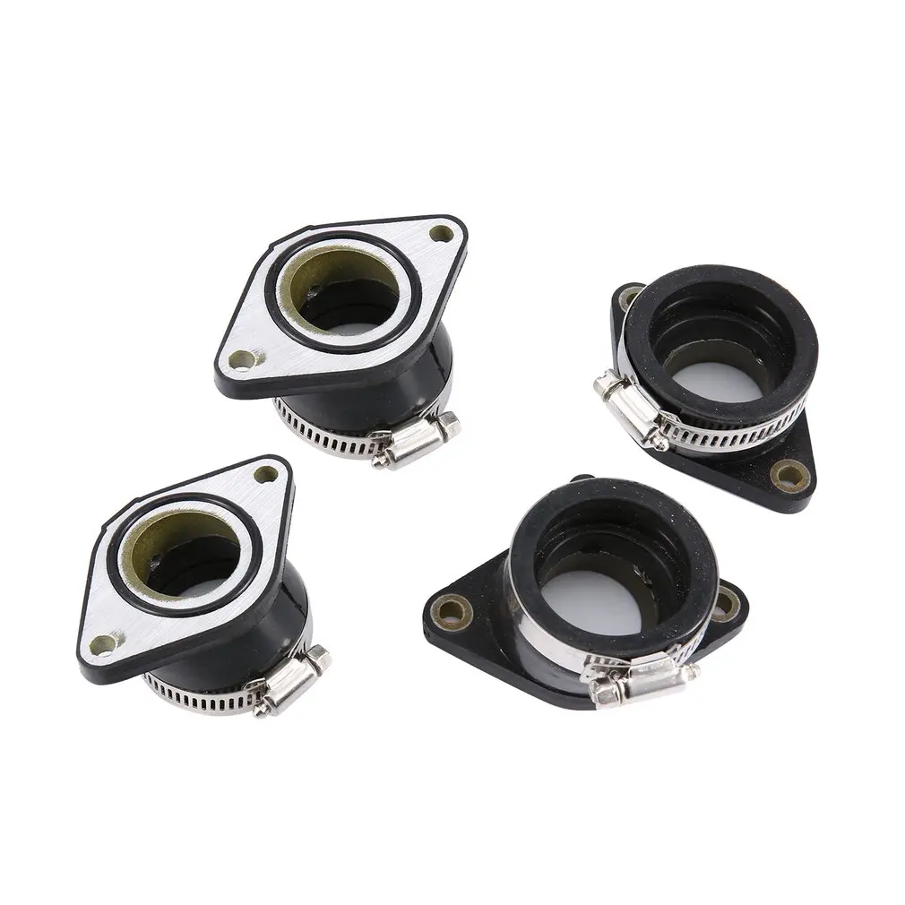 

4 Pieces Motorcycle Left Right Carburetor Intake Manifold Boot Joint Fit Suzuki Gs850 G Gl 1980-1983