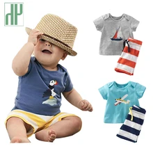 Kids clothes 2016 summer Fashion Boys Clothes Sets Short-Sleeve Cartoon T-Shirt+ Striped Pant children boys cotton Clothing Set цена Kids clothes 2016 summer Fashion Boys Clothes Sets Short-Sleeve Cartoon T-Shirt+ Striped Pant children boys cotton Clothing Set цены онлайн