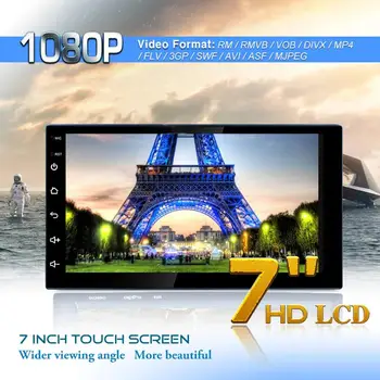 

7 inch Touch Screen Car Video Player Android 8.1 Multimedia Player MP5 Player USB FM Radio GPS Navigation