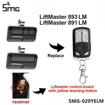 

1pcs LiftMaster 891LM 893LM Replacement Remote Control Garage Gate key Fob LiftMaster handheld transmitter free shipping