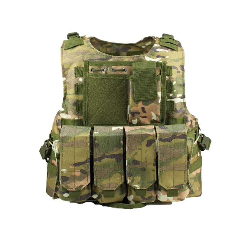 

Military Tactical Vest Men Army Swat Uniform Vests Paintball Wargame Wear MOLLE Waistcoat Unloading Camouflage Combat Camo Vest