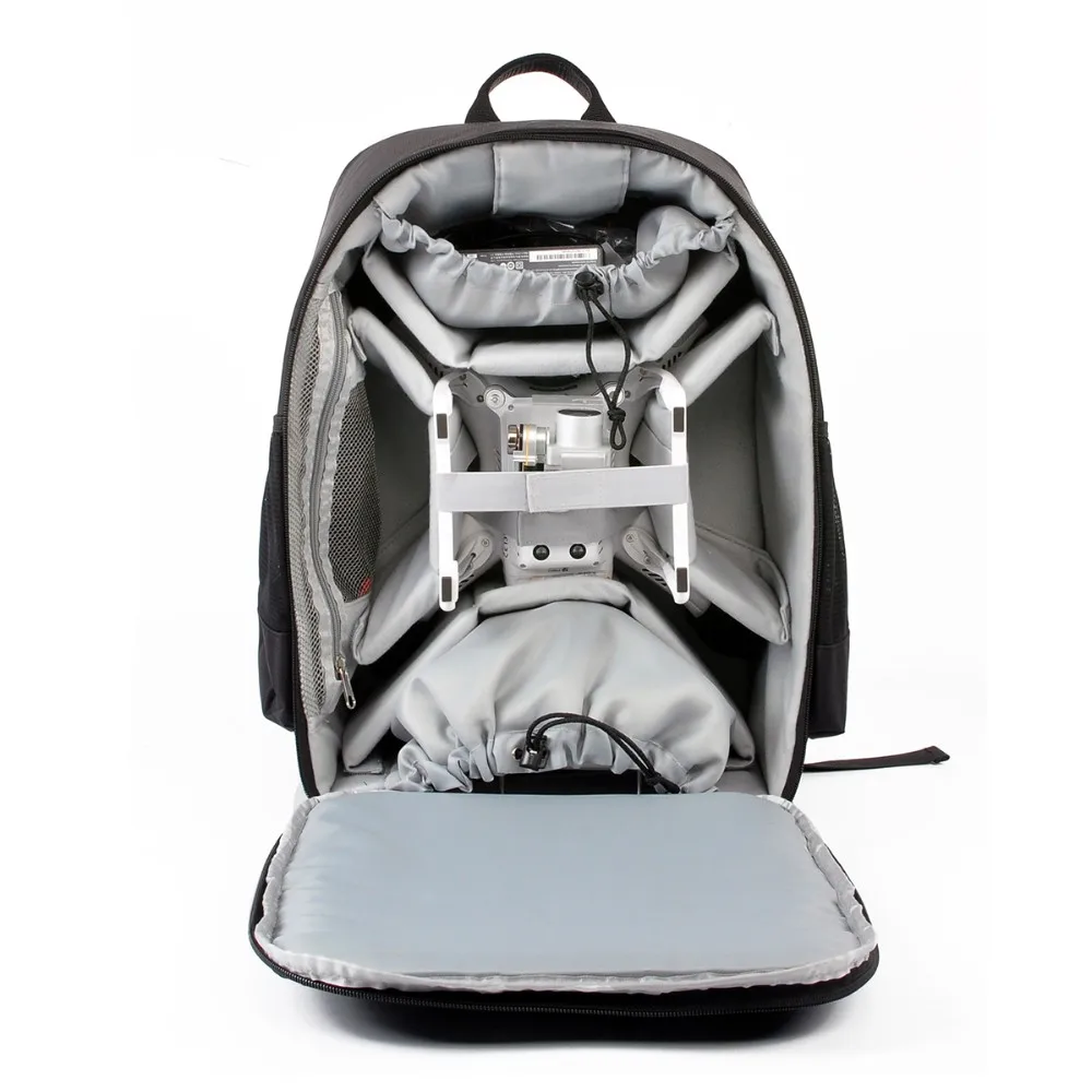 Big Size Universal Shoulder Bag Caden Black Backpack Case for DJI Phantom 3 4 Professional/Advanced/Standard Drone