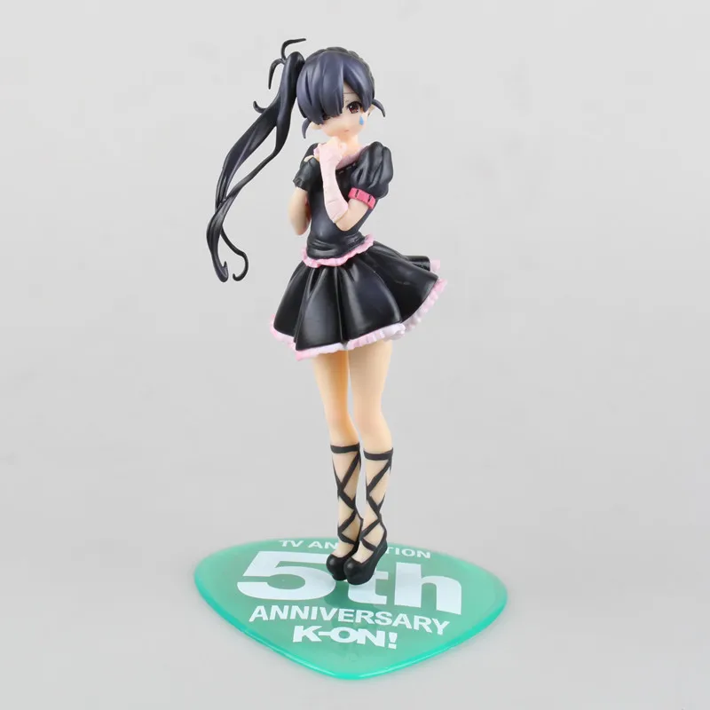 5th Юбилей Azusa Nakano K-ON аниме Рисунок akiyama Mio рицу тайнака ПВХ 1/8 девочка играть музыкальная модель игрушки полностью из коллекций