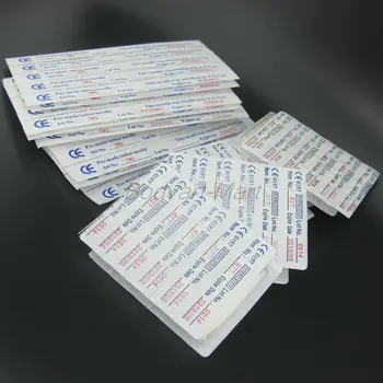 

50 Sterile Tattoo Needle & 50 White Disposable Tips Mixed Size Supply TNWT-50