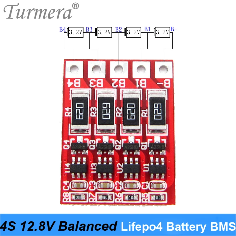 1s 2s 4S 7s 3,2 v 12,8 v 18650 LiFePO4 BMS литий-Железный аккумулятор Защитная плата для 32650 32700 lifepo4 батареи стандарт/баланс