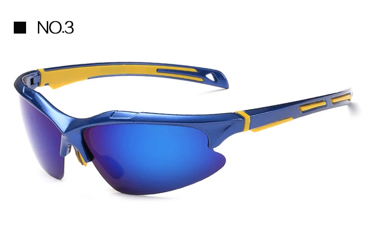 Kdeam мужские летние солнцезащитные очки удобные резиновые рукава взрывозащищенные линзы TAC поляризованные классические очки Женские 6 цветов KD8517 - Цвет линз: C3