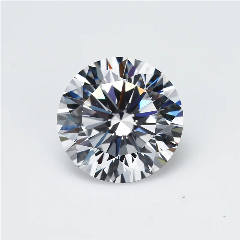 

20pcs AAAAA 15-16mm Round Brilliant White Cubic Zirconia Stone Loose Cubic Zircon Stone