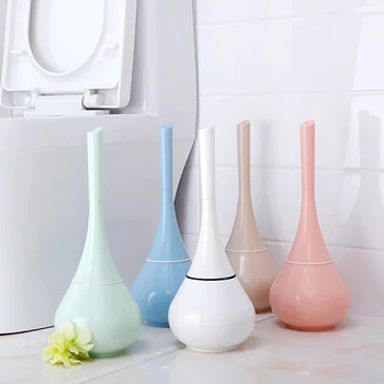 

1pcs Simple Style Toilet Brush Holder Different Color For Choosing Bathroom Accessories Bathroom Creative toilet brush