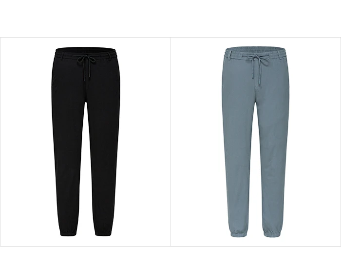SEMIR мужские повседневные брюки s новые черные брюки Летние удобные дышащие штаны Корейская версия
