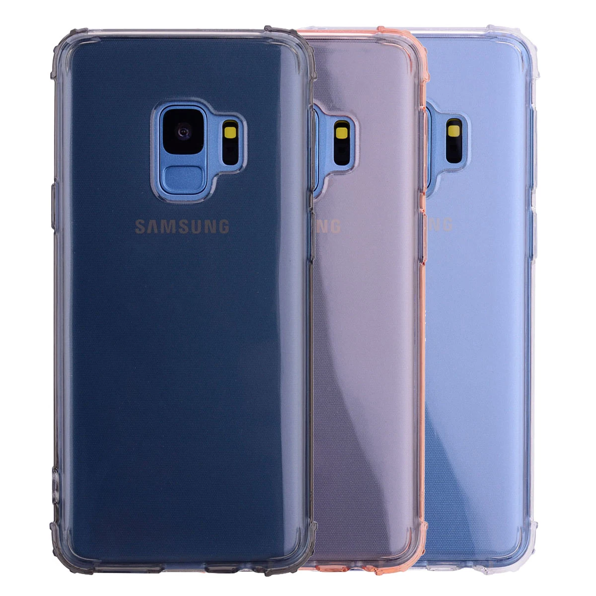 

For Samsung Galaxy S9 S9Plus Case Soft TPU Transparent shockproof Protective Back Cover Cases for samsung s9 plus phone shell